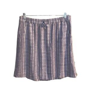 Eddie Bauer Women’s Tan Tie Waist Pocket Skirt